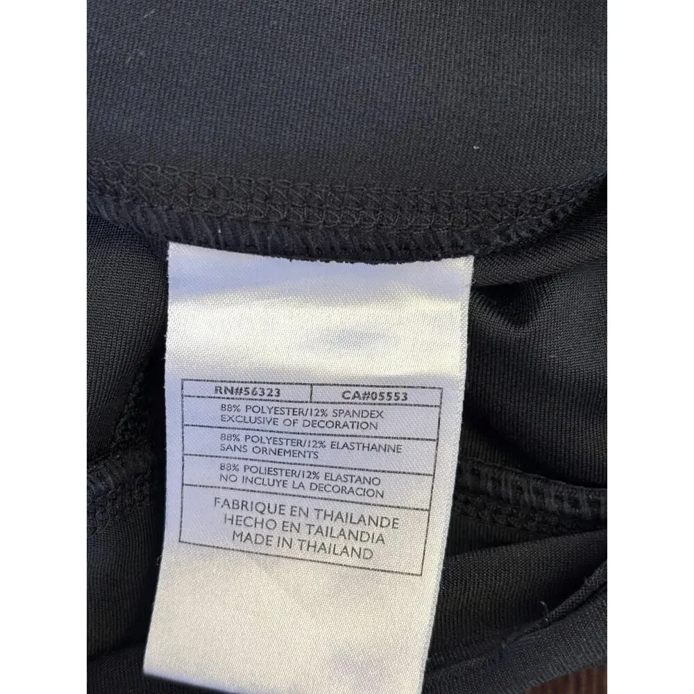 Nike Capri Pants Womens XXL Black FitDry Plus Size Stretch Gym Running Athletic